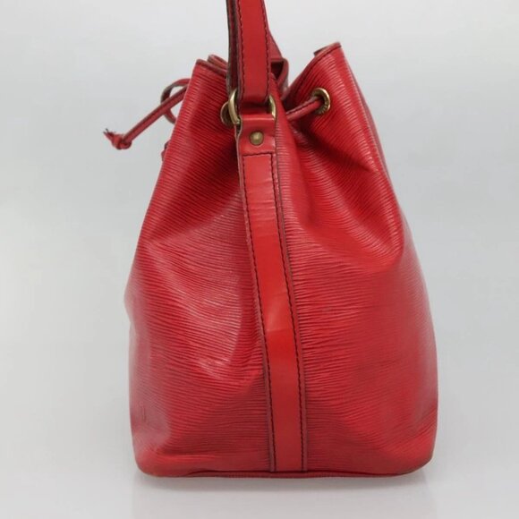 LOUIS VUITTON Epi Petit Noe Shoulder Bag Red - Picture 4 of 15